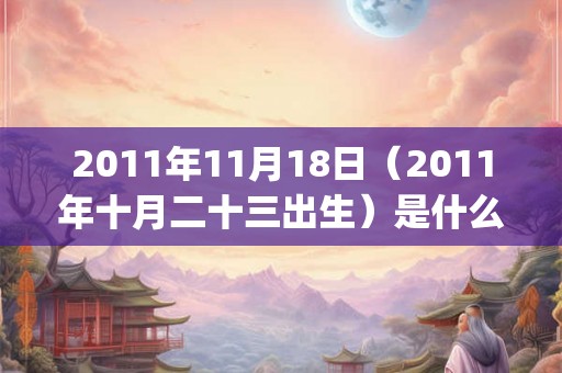 2011年11月18日（2011年十月二十三出生）是什么命_命运如何