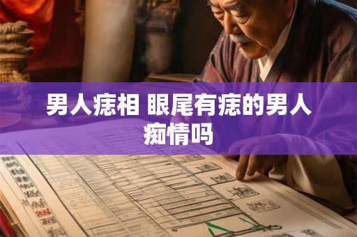 男人痣相 眼尾有痣的男人痴情吗