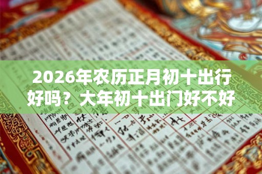 2026年农历正月初十出行好吗?大年初十出门好不好 2026年农历正月初十出行好吗?大年初十出门好不好