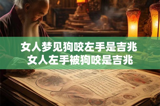 女人梦见狗咬左手是吉兆 女人左手被狗咬是吉兆