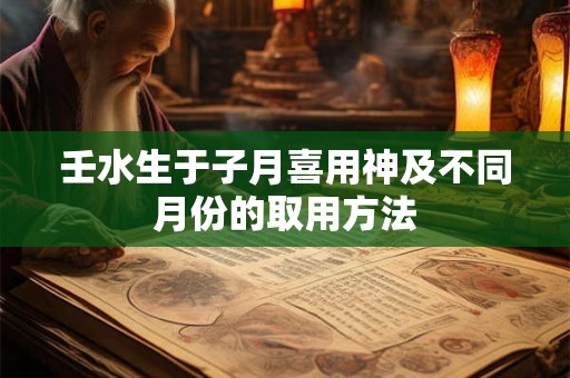 壬水生于子月喜用神及不同月份的取用方法