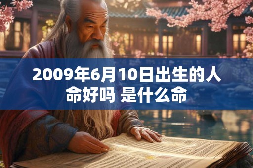2009年6月10日出生的人命好吗 是什么命