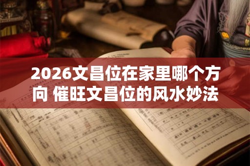 2026文昌位在家里哪个方向 催旺文昌位的风水妙法