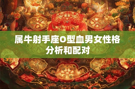 属牛射手座O型血男女性格分析和配对 属牛射手座O型血男女性格分析和配对