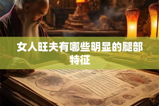女人旺夫有哪些明显的腿部特征 女人旺夫有哪些明显的腿部特征