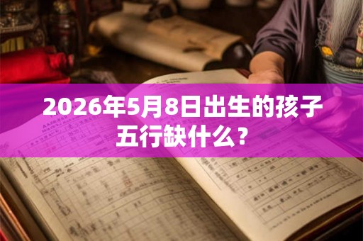 2026年5月8日出生的孩子五行缺什么? 2026年5月8日出生的孩子五行缺什么?