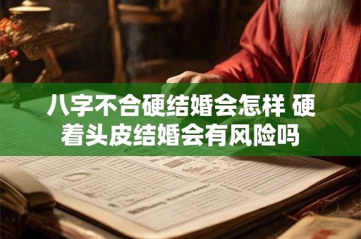八字不合硬结婚会怎样 硬着头皮结婚会有风险吗