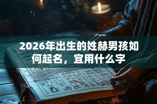 2026年出生的姓赫男孩如何起名,宜用什么字 2026年出生的姓赫男孩如何起名,宜用什么字