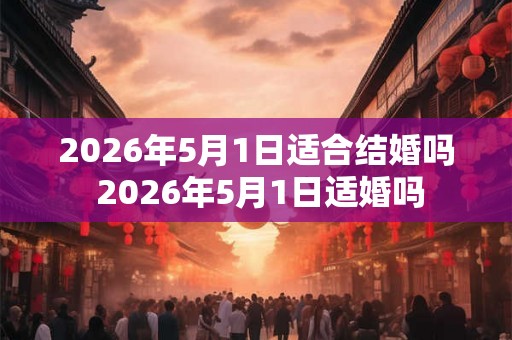 2026年5月1日适合结婚吗 2026年5月1日适婚吗 2026年5月1日适合结婚吗 2026年5月1日适婚吗
