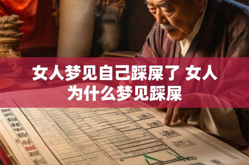 女人梦见自己踩屎了 女人为什么梦见踩屎 女人梦见自己踩屎了 女人为什么梦见踩屎