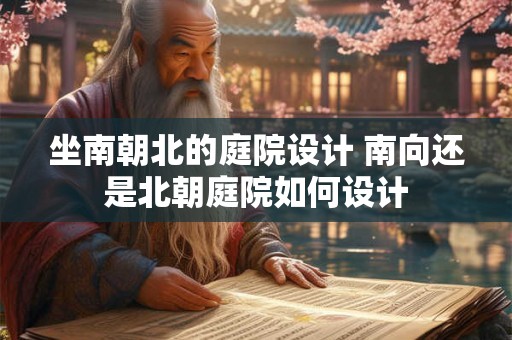 坐南朝北的庭院设计 南向还是北朝庭院如何设计 坐南朝北的庭院设计 南向还是北朝庭院如何设计