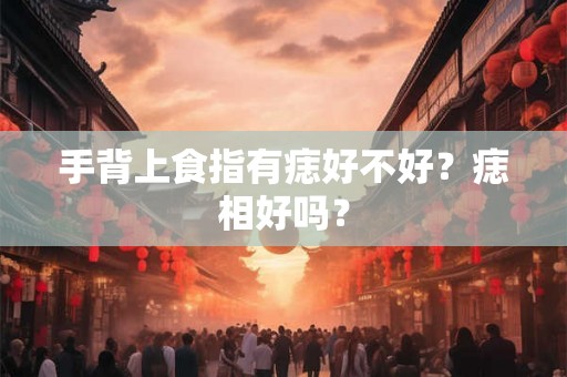 手背上食指有痣好不好？痣相好吗？