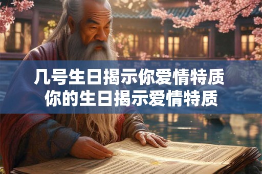 几号生日揭示你爱情特质 你的生日揭示爱情特质 几号生日揭示你爱情特质 你的生日揭示爱情特质