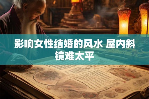 影响女性结婚的风水 屋内斜镜难太平 影响女性结婚的风水 屋内斜镜难太平
