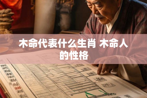 木命代表什么生肖 木命人的性格