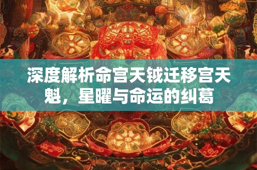 深度解析命宫天钺迁移宫天魁，星曜与命运的纠葛