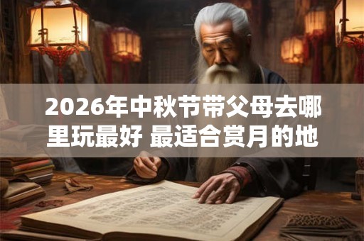 2026年中秋节带父母去哪里玩最好 最适合赏月的地点推荐！