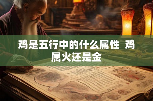 鸡是五行中的什么属性  鸡属火还是金