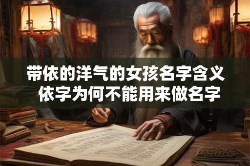 带依的洋气的女孩名字含义  依字为何不能用来做名字