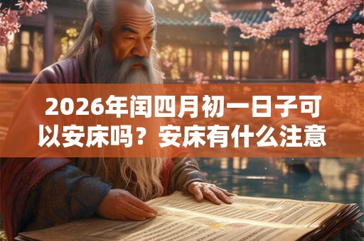 2026年闰四月初一日子可以安床吗？安床有什么注意事项？