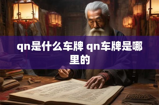 qn是什么车牌 qn车牌是哪里的