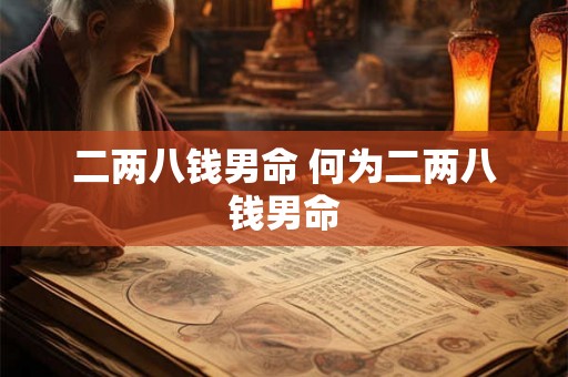 二两八钱男命 何为二两八钱男命