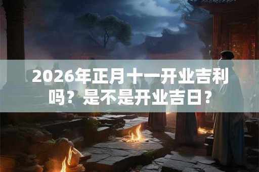 2026年正月十一开业吉利吗？是不是开业吉日？
