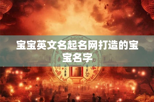 宝宝英文名起名网打造的宝宝名字 宝宝英文名起名网打造的宝宝名字