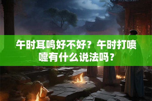 午时耳鸣好不好？午时打喷嚏有什么说法吗？