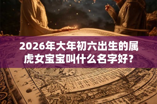 2026年大年初六出生的属虎女宝宝叫什么名字好? 2026年大年初六出生的属虎女宝宝叫什么名字好?