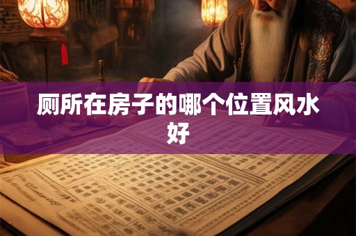 厕所在房子的哪个位置风水好 厕所在房子的哪个位置风水好