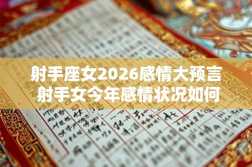 射手座女2026感情大预言 射手女今年感情状况如何 射手座女2026感情大预言 射手女今年感情状况如何