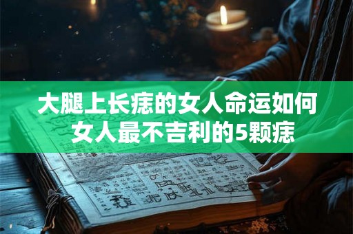 大腿上长痣的女人命运如何  女人最不吉利的5颗痣