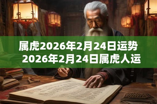 属虎2026年2月24日运势  2026年2月24日属虎人运势详解