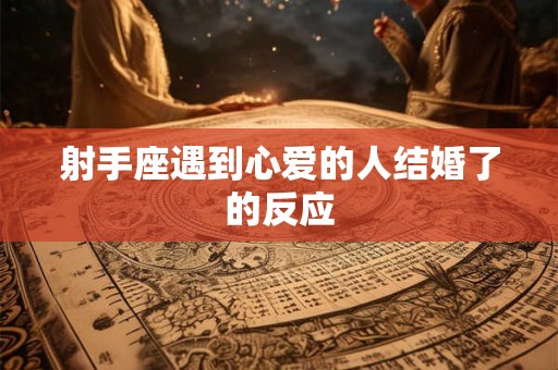 射手座遇到心爱的人结婚了的反应