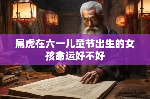 属虎在六一儿童节出生的女孩命运好不好