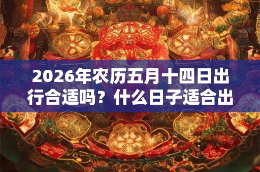 2026年农历五月十四日出行合适吗？什么日子适合出门？