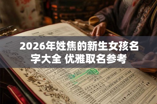 2026年姓焦的新生女孩名字大全 优雅取名参考
