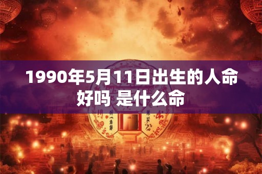 1990年5月11日出生的人命好吗 是什么命