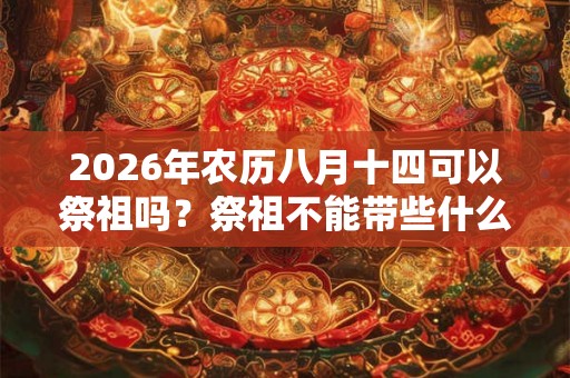 2026年农历八月十四可以祭祖吗？祭祖不能带些什么？