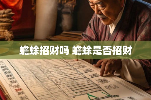 蟾蜍招财吗 蟾蜍是否招财