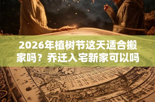 2026年植树节这天适合搬家吗？乔迁入宅新家可以吗？