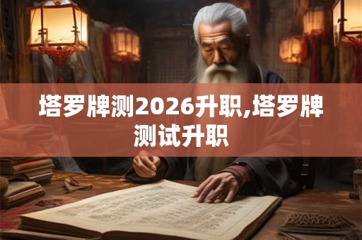 塔罗牌测2026升职,塔罗牌测试升职