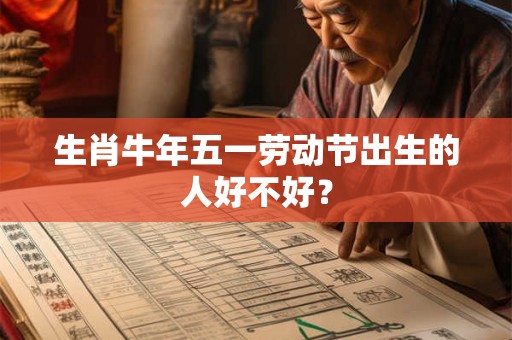 生肖牛年五一劳动节出生的人好不好？