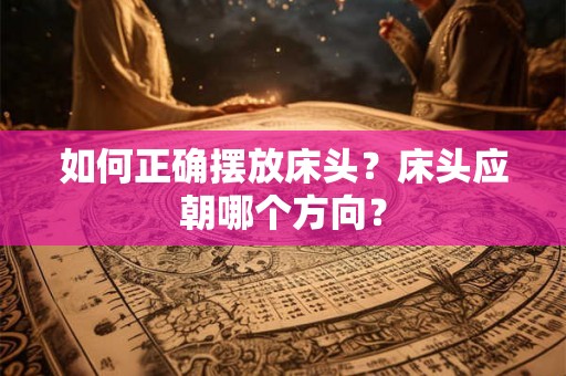 如何正确摆放床头？床头应朝哪个方向？
