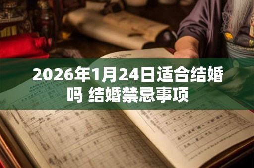 2026年1月24日适合结婚吗 结婚禁忌事项