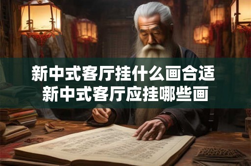 新中式客厅挂什么画合适 新中式客厅应挂哪些画
