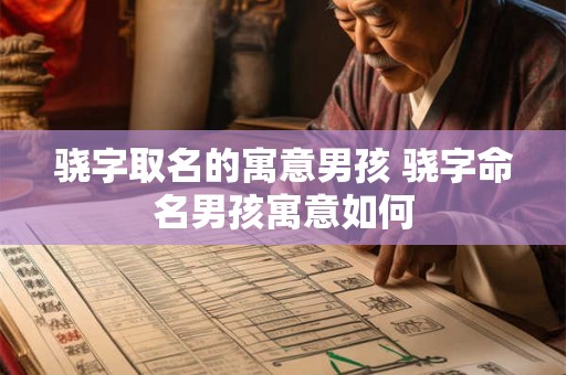 骁字取名的寓意男孩 骁字命名男孩寓意如何 骁字取名的寓意男孩 骁字命名男孩寓意如何