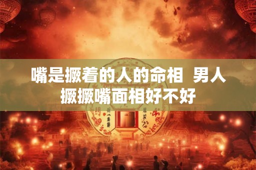嘴是撅着的人的命相  男人撅撅嘴面相好不好