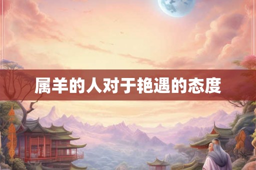 属羊的人对于艳遇的态度
